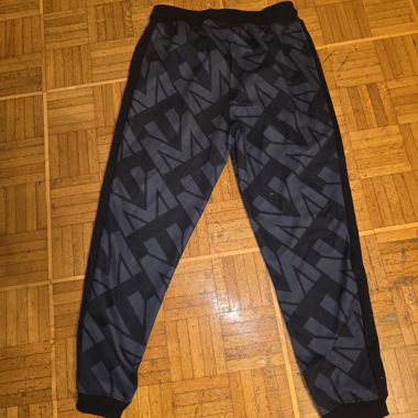 Topman Trainingshose schwarz mit Muster