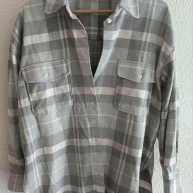 Grey Checkered Shirt