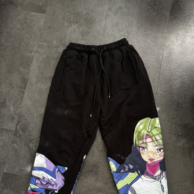 Billie eilish X Bershka Jogginghose Anime Style