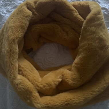 Yellow Nid Douillet Scarf