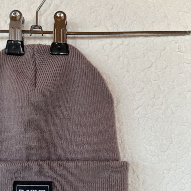 Bonnet mauve 