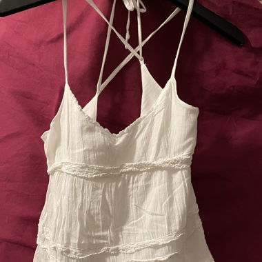 Top coton dentelle Hollister