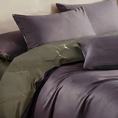 Set de housse de couette 4 pièces, comme neuf, 200 x 230 cm