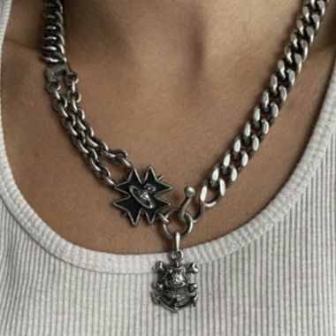 Vivienne westwood chunky chain necklace 