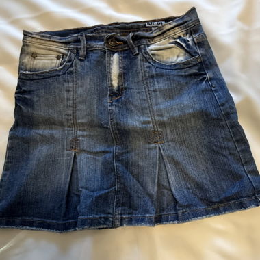 Jupe en jeans 