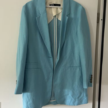 Turquoise ZARA Blazer