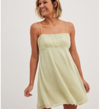 Light green summer dress