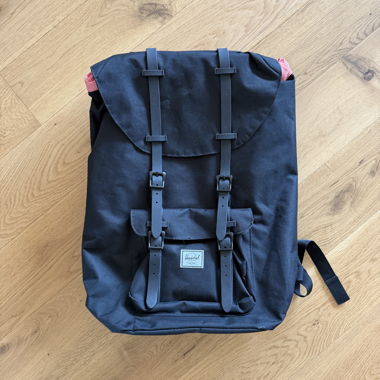 Herschel black backpack