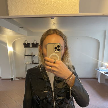 Lederjacke