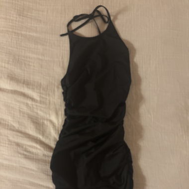 Black Backless Dress