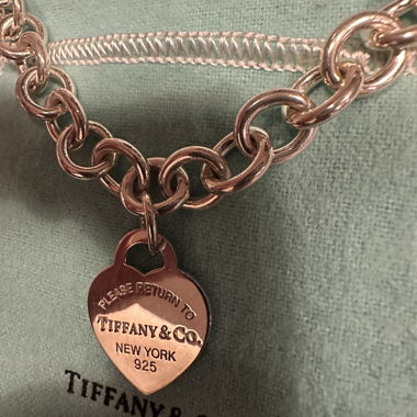 Tiffany&Co Gliederhalskette mit Herzanhänger