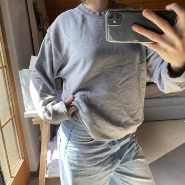 Sweat Pull&Bear gris