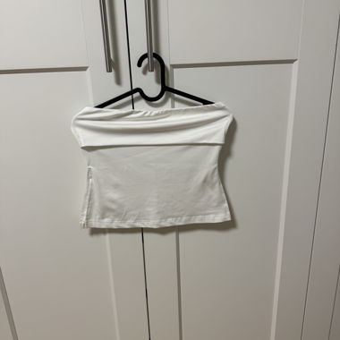 White Off-Shoulder Top