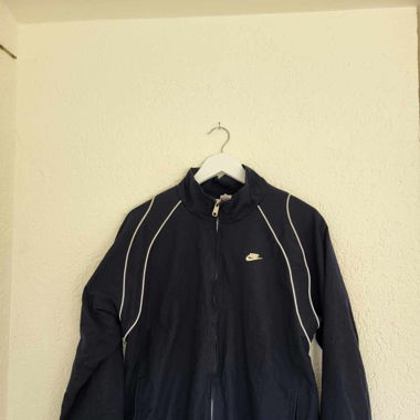Vintage Nike Sports Track Jacket – Midnight Navy