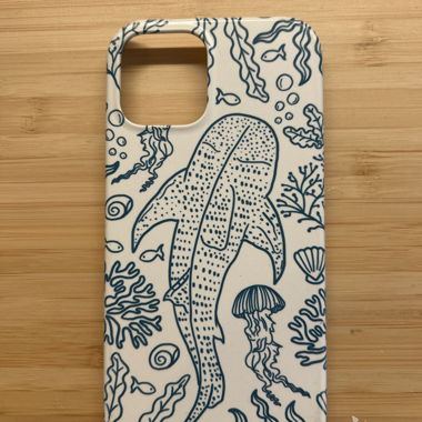 Coque pratique baleine requin