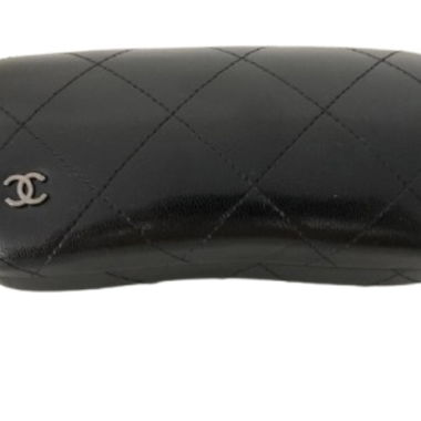 Chanel Brillenetui aus Leder