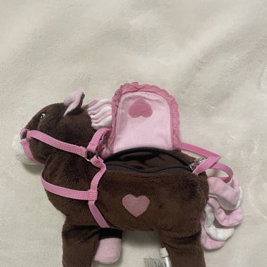 Pferd Plüschtier Tasche