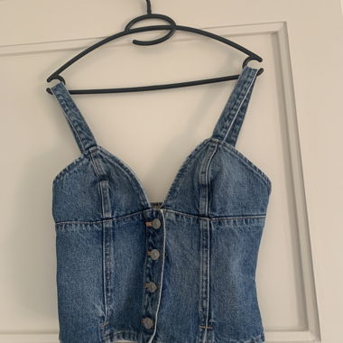 Top en jeans ZARA