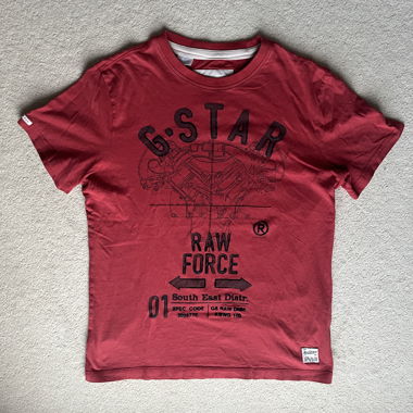 T-shirt G-Star Raw rouge
