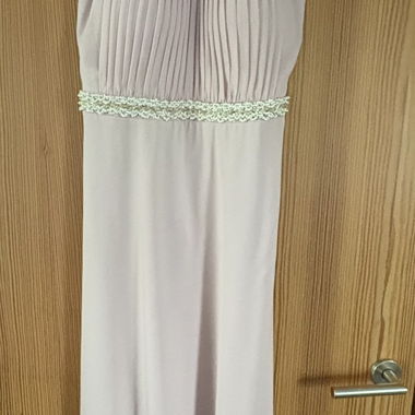 Robe de soirée rose poudré Gr. 40