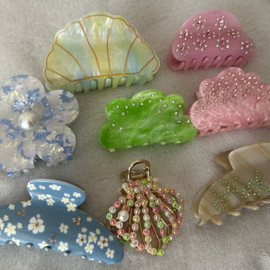 Set di fermagli per capelli fantasia per l’estate