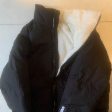 Doudoune d’hiver chaude/fourrure à l’intérieur 