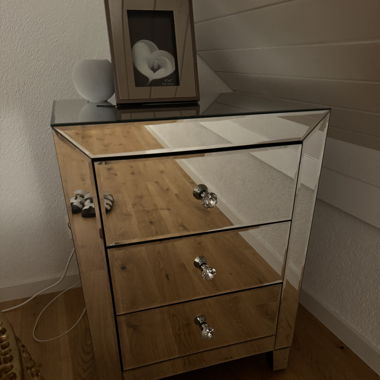 Spiegel Kommode/Nachttisch