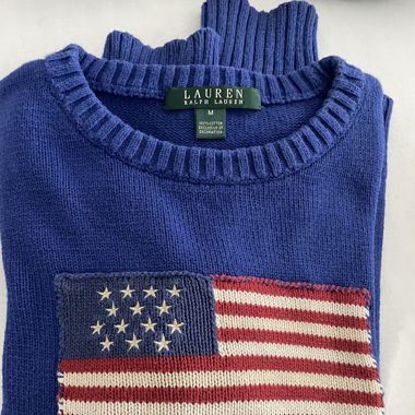 Maglione Ralph Lauren bandiera