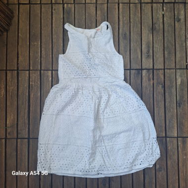 White lace dress for girl 7/8 years