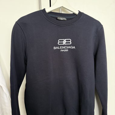 navy blue sweater Balenciaga