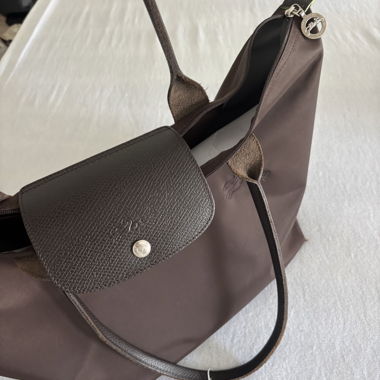 Braune Shopper-Tasche
