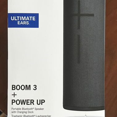 UE Boom 3 mini speakers