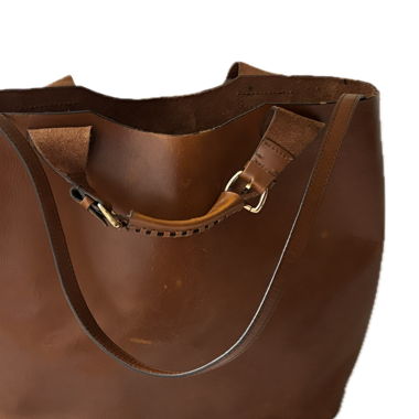 Bellissima grande borsa in pelle di Zara