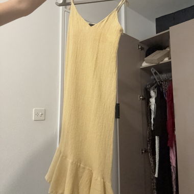 Zara Sommerkleid gelb