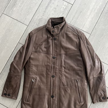 Lederjacke 