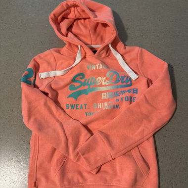 Sweat à capuche SuperDry vintage