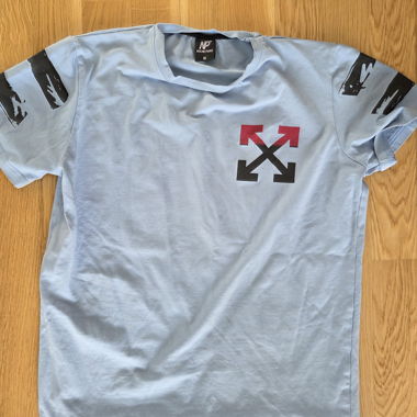 Light Blue Off-White T-Shirt