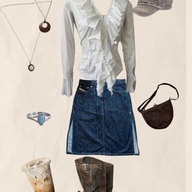 Diesel Vintage Denim Skirt