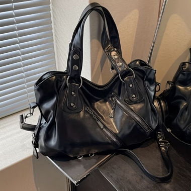 Schwarze Handtasche