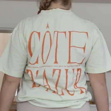 Mintgrünes Côte d’Azur T-Shirt