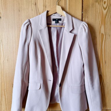 Blazer rosa cipria