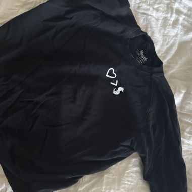 Schwarzer Sweatshirt-Pullover von Dawill