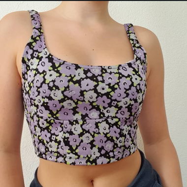 Top fleuri