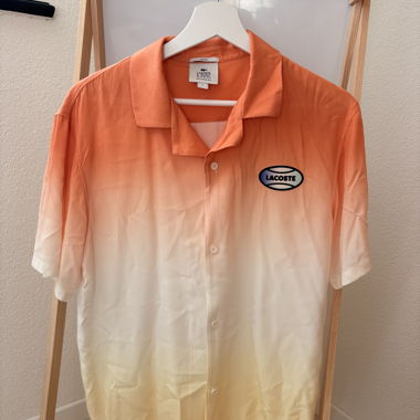 Camicia unisex Lacoste L!VE arancione