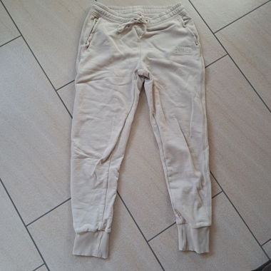beige sweatpants