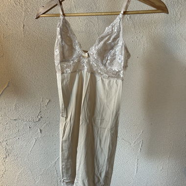 Beige lace top