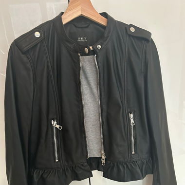 SET leather jacket 