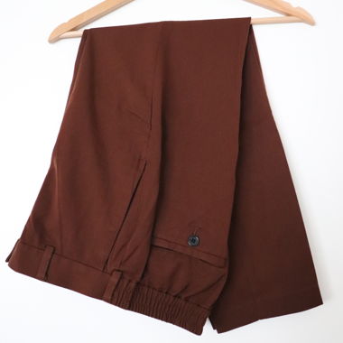 Braune Anzugshose
