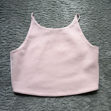 Zara Pink Crop Top, EU S