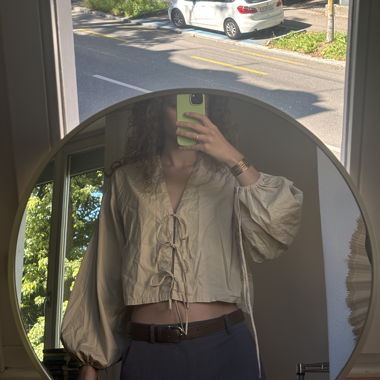 Sand binding bluse 